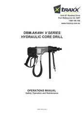 TRAXX DBM-AK49H V Series Operation Manual