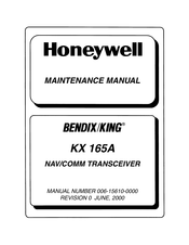 Honeywell Bendix/King KX 165A Maintenance Manual