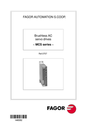 Fagor FXM7 Series Manual