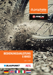 Prophete REX BIKE Operating Instructions Manual