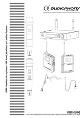 audiophony UHF410-Lava User Manual