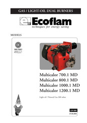 Ecoflam Multicalor 700.1 MD Manual