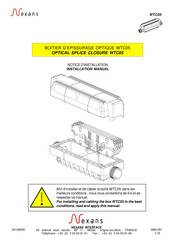 Nexans WTC05 Installation Manual