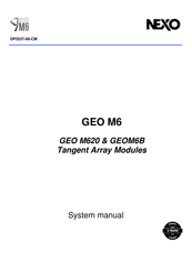 Nexo Geo M6 Series System Manual