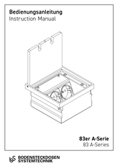 BS 83 A Series Instruction Manual