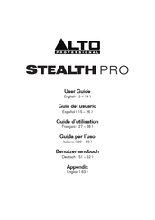 Alto Professional Stealth Pro User Manual