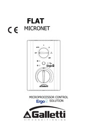 Galletti FLAT MICRONET Manual