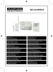 König SEC-ALARM210 Manual