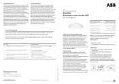 Abb Stanilite Economy e-Luna circular LED Installation Manual