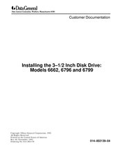 Data General 6796 Customer Documentation