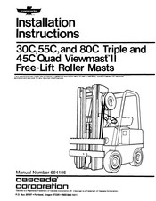 Cascade Viewmast II 45C Quad Installation Instructions Manual