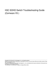 H3C SOHO IE4300 Troubleshooting Manual