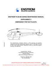 ENSTROM TH-28 Series Maintenance Manual Supplement
