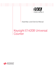 Keysight Technologies E1420B Assembly & Service Manual