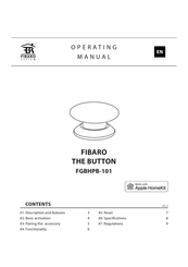 FIBARO BUTTON FGBHPB-101 Operating Manual