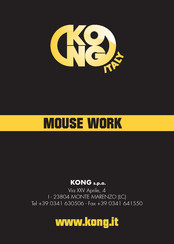 Kong MOUSE WORK Manual