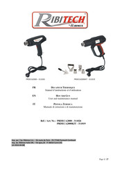 Ribitech Ribitech PRDECA2000KIT User And Maintenance Manual