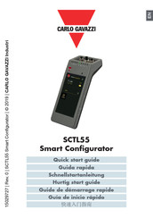 CARLO GAVAZZI SCTL55 Quick Start Manual