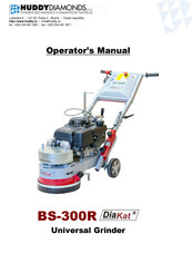 HUDDY DIAMONDS DiaKat BS-300R Operator's Manual