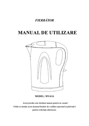 Myria MY4116 Instruction Manual