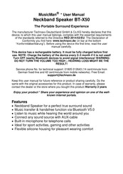 MusicMan BT-X50 User Manual