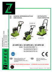Zipper Mowers ZI-RPE 90 User Manual