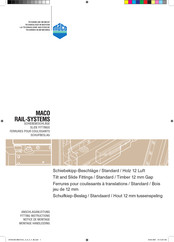 Maco Standard Fitting Instructions Manual