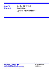 YOKOGAWA AQ2160-02 User Manual