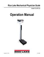 Rice Lake RL-MPS-50 Operation Manual