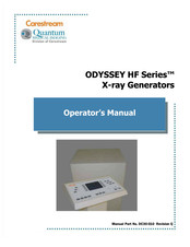 Carestream Quantum Odyssey HF Series Operator's Manual