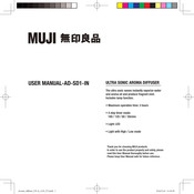 Muji AD-SD1-IN User Manual