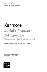 Kenmore 111.22202 Use & Care Manual