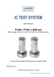 Langer P1202 User Manual