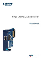 HMS Networks Ewon FLX3101 Installation Manual