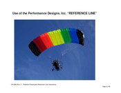 Performance Designs REFERENCE LINE Use Manual