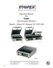 Equipex Sodir Majestic VC Operation Manual