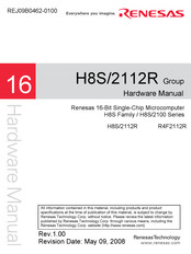 Renesas H8S/2112R Hardware Manual