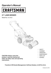 Craftsman 154.37837 Operator's Manual
