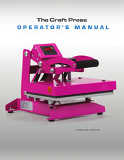 Stahls Hotronix CP912-120 Operator's Manual