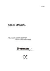 Sherman digitec DIGITIG 200DC MULTIPRO User Manual