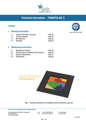 SMB TRAMPOLINE S Technical Information