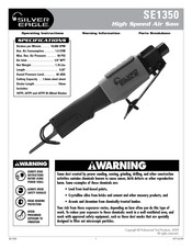 Matco Silver Eagle SE1350 Operating Instructions Manual
