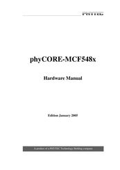 Phytec phyCORE-MCF548x Hardware Manual