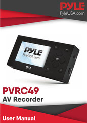 Pyle PVRC49 User Manual