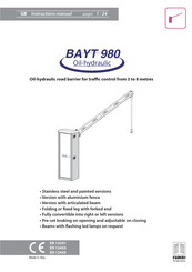 fadini BAYT 980 Instruction Manual