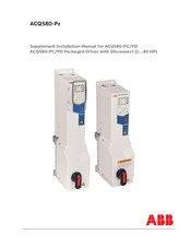 ABB ACQ580-P Series Supplement Installation Manual