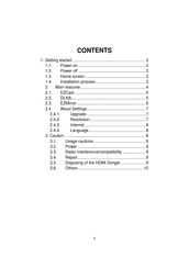 EZCast Q1000 User Manual
