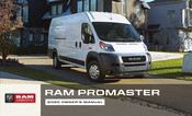 RAM Commercial PROMASTER 2020 Owner's Manual