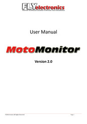 FLYelectronics MotoMonitor User Manual