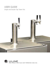U-Line Double Tap Tower Kit User Manual